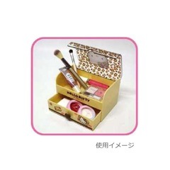 ハローキティ・サンリオミニチェスト・小物入れ収納ケース新品ヒョウ柄キティレトロの画像