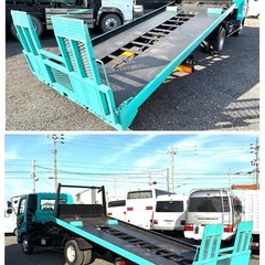 H.23 三菱　ファイター　セーフティーローダー　ウインチ　２7万km実走行　超美車　諸費用なし 落札代金のみ　現車確認大歓迎の画像