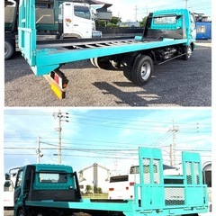 H.23 三菱　ファイター　セーフティーローダー　ウインチ　２7万km実走行　超美車　諸費用なし 落札代金のみ　現車確認大歓迎の画像