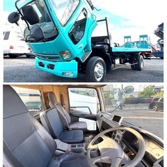 H.23 三菱　ファイター　セーフティーローダー　ウインチ　２7万km実走行　超美車　諸費用なし 落札代金のみ　現車確認大歓迎の画像
