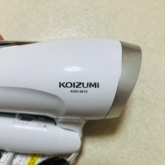 マイナスイオン　ヘアドライヤーの画像