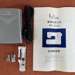 SINGER ミシン　説明書付属品あり　中古品　現状品の画像
