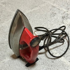 昭和 現役 アイロン ナショナル 赤のの画像