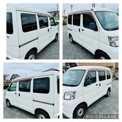 H28年 4AT パワーウィンドウ キーレス ETC ハイゼット 車検2年 Bカメラ ドラレコの画像