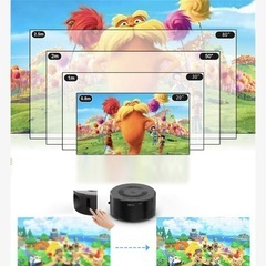 ミニLEDプロジェクター＋100インチスクリーン①の画像