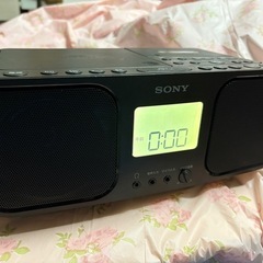 値引きジャンク　SONY CDラジカセの画像