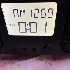 値引きジャンク　SONY CDラジカセの画像