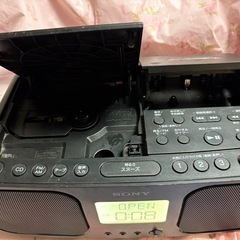 値引きジャンク　SONY CDラジカセの画像