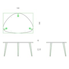 柏木工 ダイニングテーブル＆チェアセットの画像