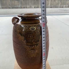 信楽焼　花瓶🏺 明山作の画像