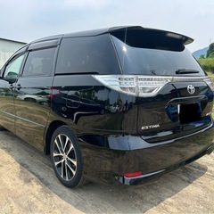 美車　トヨタ　エスティマ　50 アエラス　ナビ　テレビの画像