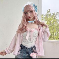 ロリータアクセサリー レースロリータカチューシャ ロリータメイド髪飾りの画像
