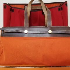 中古　本物　エルメス　エールバッグ　カバス　HERMES　キズたくさん有り　の画像