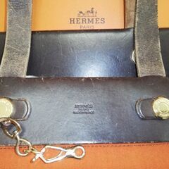 中古　本物　エルメス　エールバッグ　カバス　HERMES　キズたくさん有り　の画像