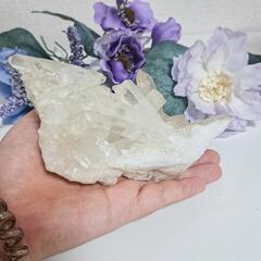天然水晶クラスター 天然石 インテリアの画像