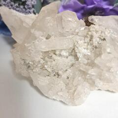 天然水晶クラスター 天然石 インテリアの画像