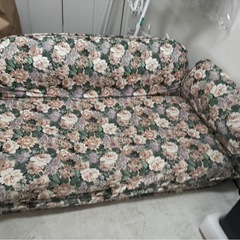 ソファ　花柄　
の画像