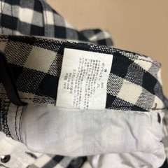 チェックパンツの画像