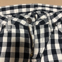 チェックパンツの画像