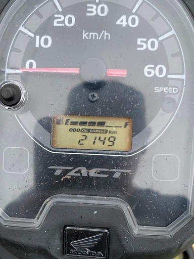超低走行2149キロ‼️最新型ホンダタクトAF 79インジェクション低燃費‼️
