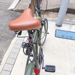 折りたたみ自転車　の画像