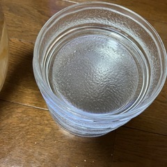 昭和レトロ　3段ガラス容器の画像