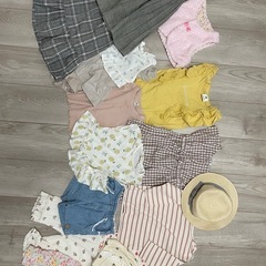 【15点まとめて】ベビー服 70～90サイズ トップス ボトムス ハットの画像