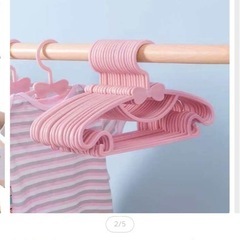 ベビーハンガー🎀リボンハンガー新品未使用🎀の画像