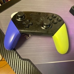 Switchプロコントローラースプラトゥーン3モデルの画像