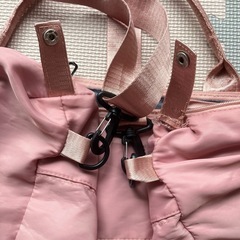 値下げ！！旅行用バッグピンク・中古訳あり！の画像