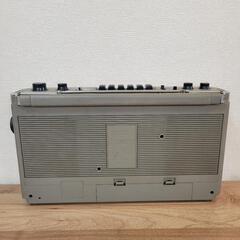 値下げ可 レトロ ラジカセ サンヨー アンティークの画像