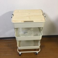 新品　キッチンワゴンの画像