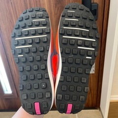 NIKE スニーカー　ワッフルワン　オレンジ　26.5センチの画像