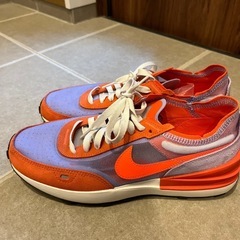 NIKE スニーカー　ワッフルワン　オレンジ　26.5センチの画像