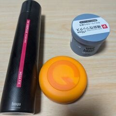 広島市内　メンズヘアワックス　ヘアスプレー