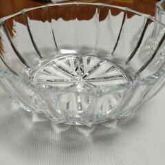 そうめん用ガラス製器2個の画像
