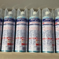 未使用　冷却スプレー　お得用500ml×
6本の画像