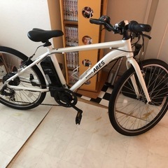 電動アシスト自転車26インチクロスバイクの画像