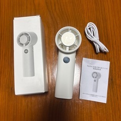 新品未使用　高速手持ち式ファンの画像