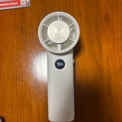 新品未使用　高速手持ち式ファンの画像