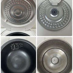 R453 ☀️ SHARP 炊飯ジャー 3合炊き 20年製 KS-CF05C ⭐ 動作確認済 ⭐ クリーニング済の画像