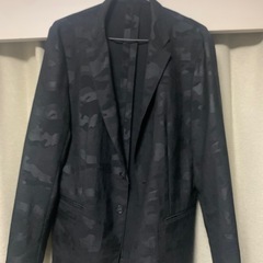 黒迷彩サマージャケット
