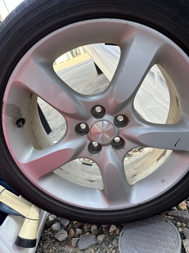 無断キャンで再投稿❗️ホイール&タイヤ17インチ❗️冬タイヤばり溝❗️