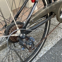 【中古自転車27インチ7段変速
】office press 【サイクルベースアサヒPB】　の画像