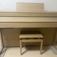 【美品】Roland 電子ピアノ HP702-LA（ライトオーク調）の画像