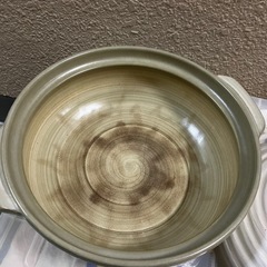 萬古焼　土鍋　3〜4人分の画像