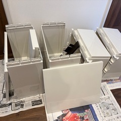※受け渡し確定【40㍑】ゴミ箱　上下20㍑×2 の画像