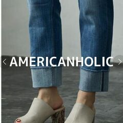 ♦最終値下げ♦　★AMERICANHOLIC スエード調ヒールミュール　の画像