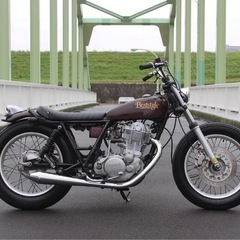 SR400 brat styleの画像