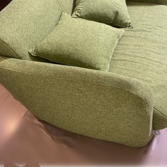 【無料】2人がけソファベッド　　 の画像